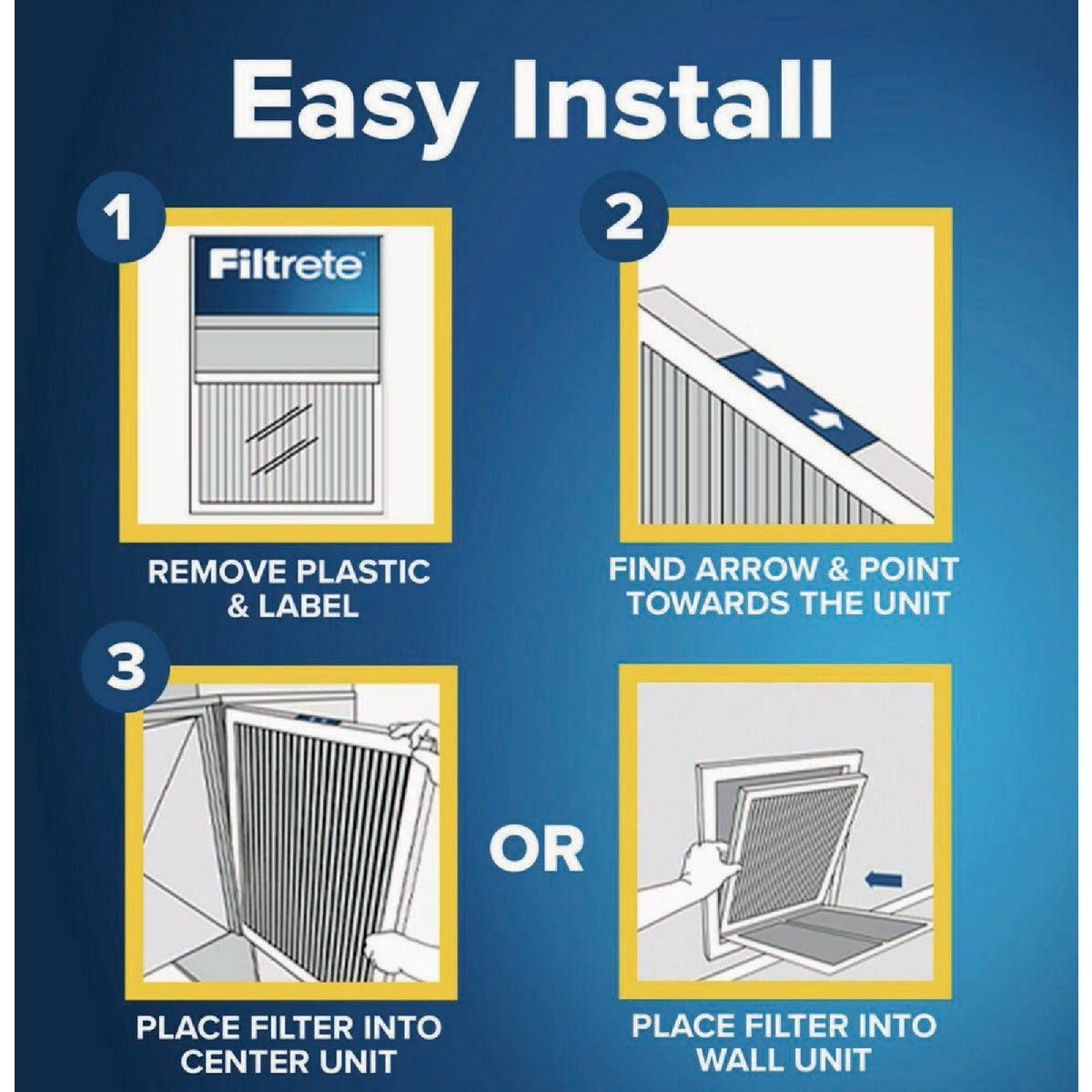 Filtrete 16 In. x 25 In. x 4 In. 700 MPR Dust, Pollen & Pet Dander Reduction Electrostatic Air Filter, MERV 8 - photo 2 Filtrete 16 In. x 25 In. x 4 In. 700 MPR Dust, Pollen & Pet Dander Reduction Electrostatic Air Filter, MERV 8 - photo 2