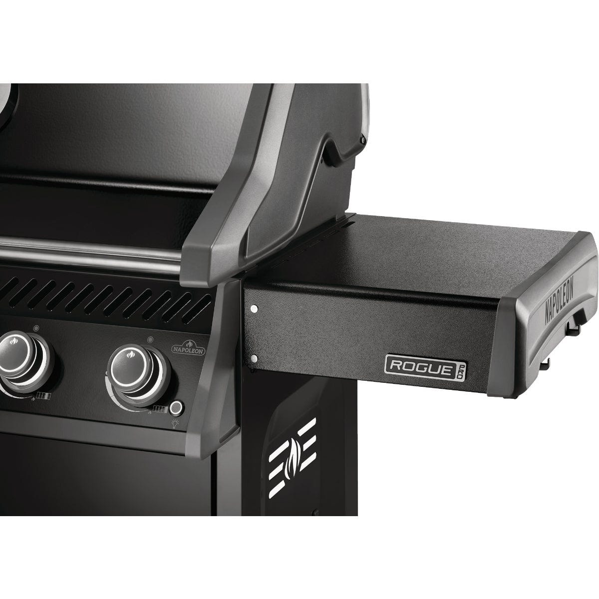 Napoleon Rogue Pro 425 3-Burner Natural Gas Grill with Infrared Side Burner, Black - photo 2