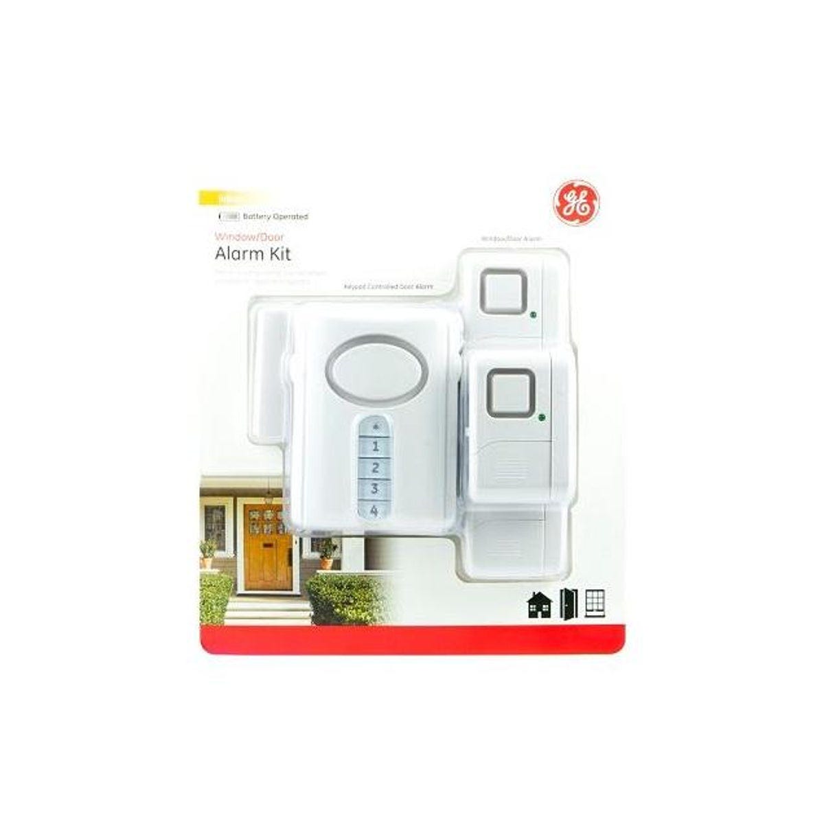 GE 1 Keypad Window/Door Alarm Kit with 3 Alarms