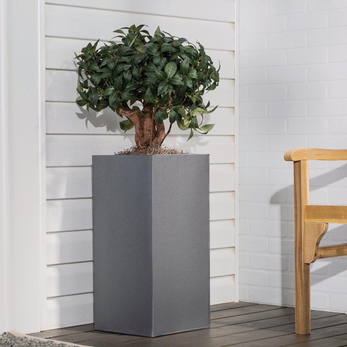 Rust-Oleum Stops Rust Hammered Paint, Gray, 1 Qt. - photo 4