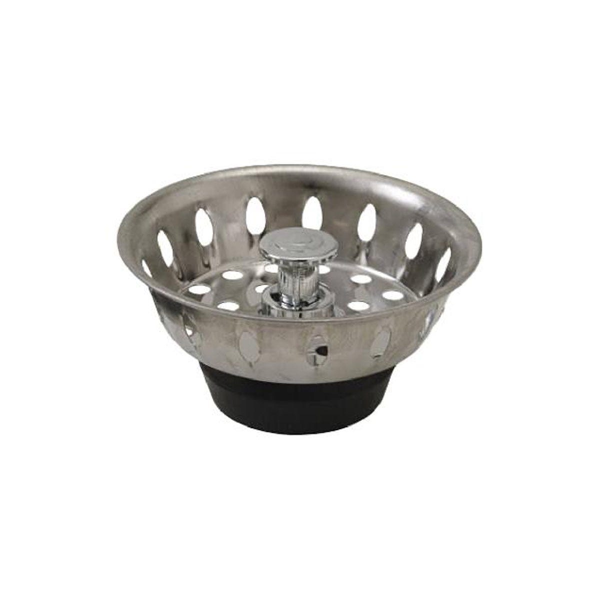 Master Plumber Chrome Basket Sink Strainer