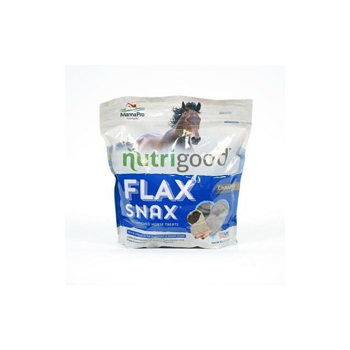 Manna Pro 3.2 Lb. FlaxSnax Horse Treat Manna Pro 3.2 Lb. FlaxSnax Horse Treat