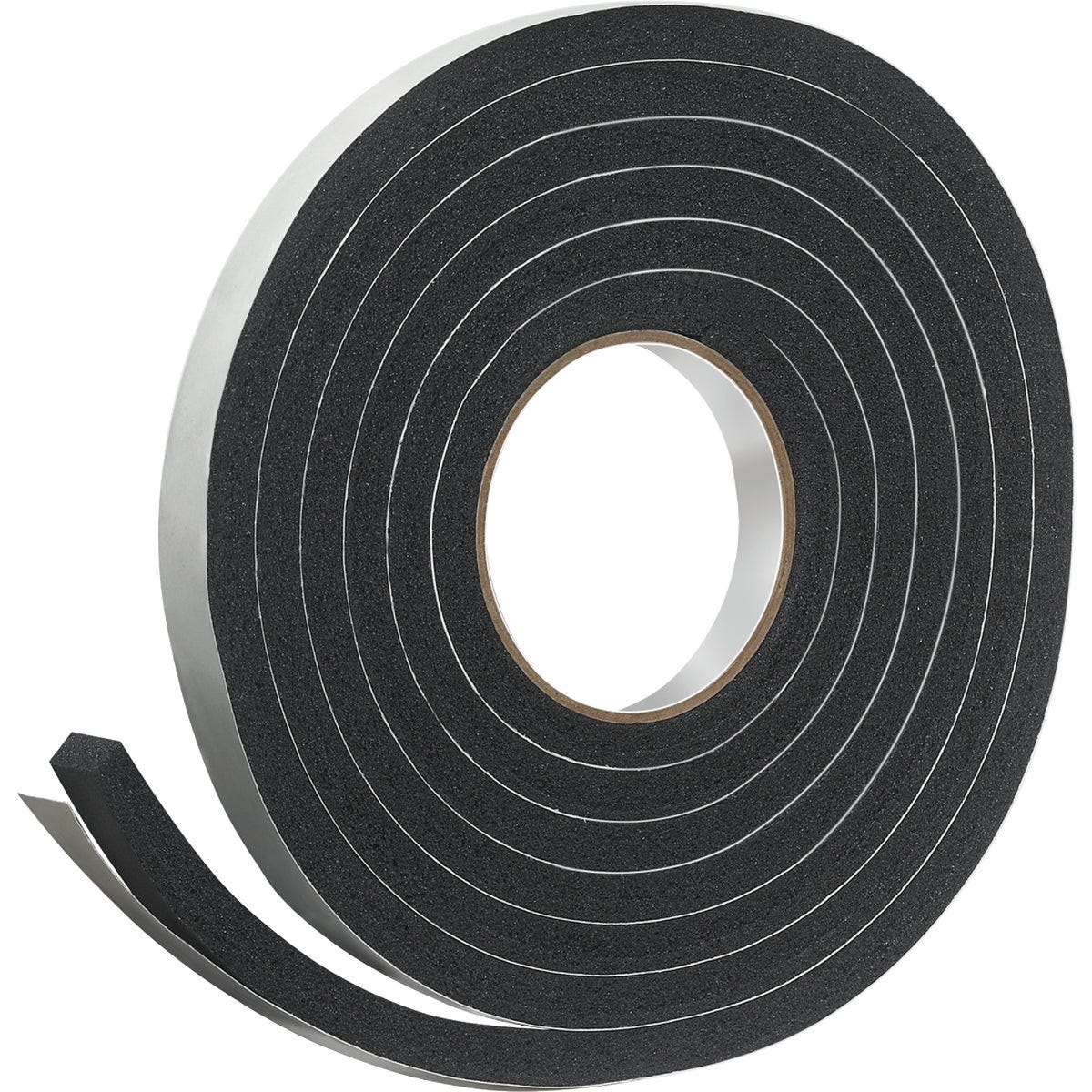 Frost King 3/4 In. W x 7/16 In. T x 10 Ft. L Black Rubber Foam Weatherstrip Tape - photo 3