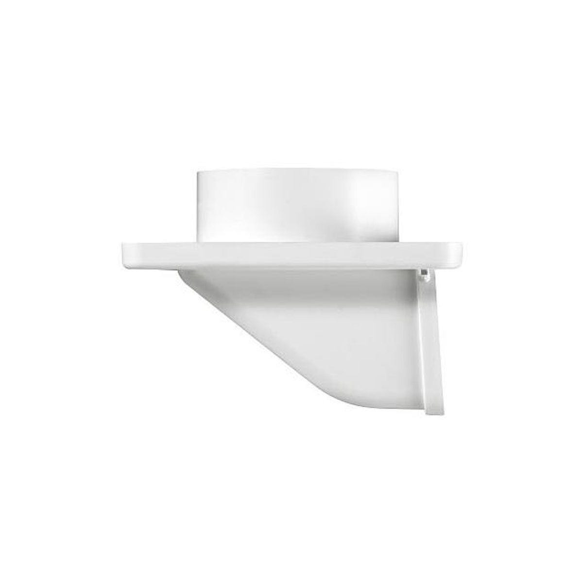 Lambro 4 In. White Plastic Soffit Exhaust Vent - photo 2