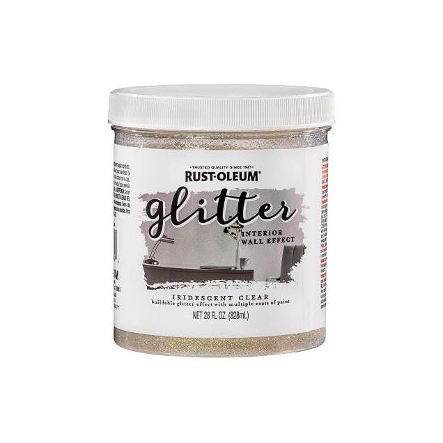 Rust-Oleum 1 Qt. Iridescent Glitter Brush-on Paint Rust-Oleum 1 Qt. Iridescent Glitter Brush-on Paint