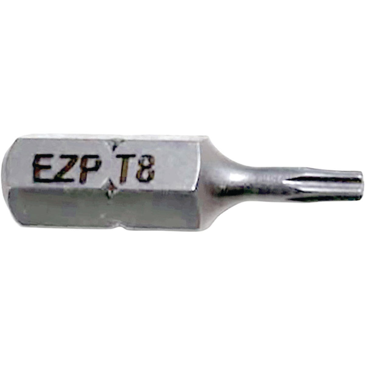 Tr8 Bit Eazypower Corporation Tamperproof Torx Security T8 1 In. 1/4 In. Hex ...