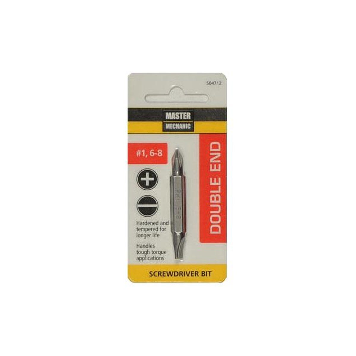 Master Mechanic Phillips #1 Double-End Insert Bit