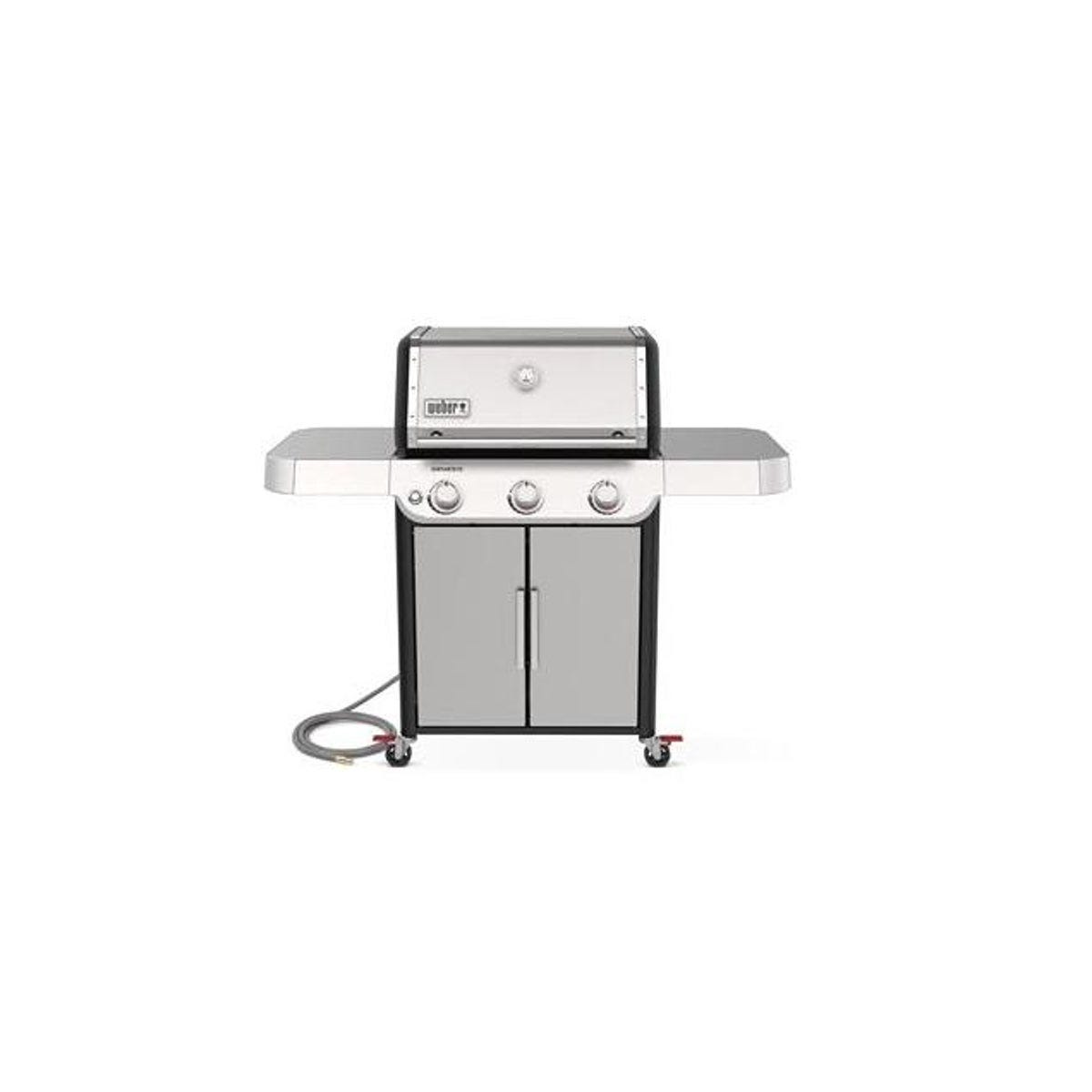 Weber Genesis S-315 3-Burner Stainless Steel 39,000 BTU Natural Gas Grill with Sear Burner