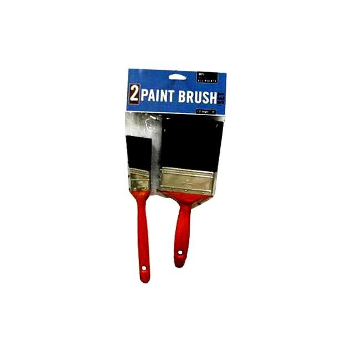True Value Polyester Bristle Paint Brush Set (2-Piece)