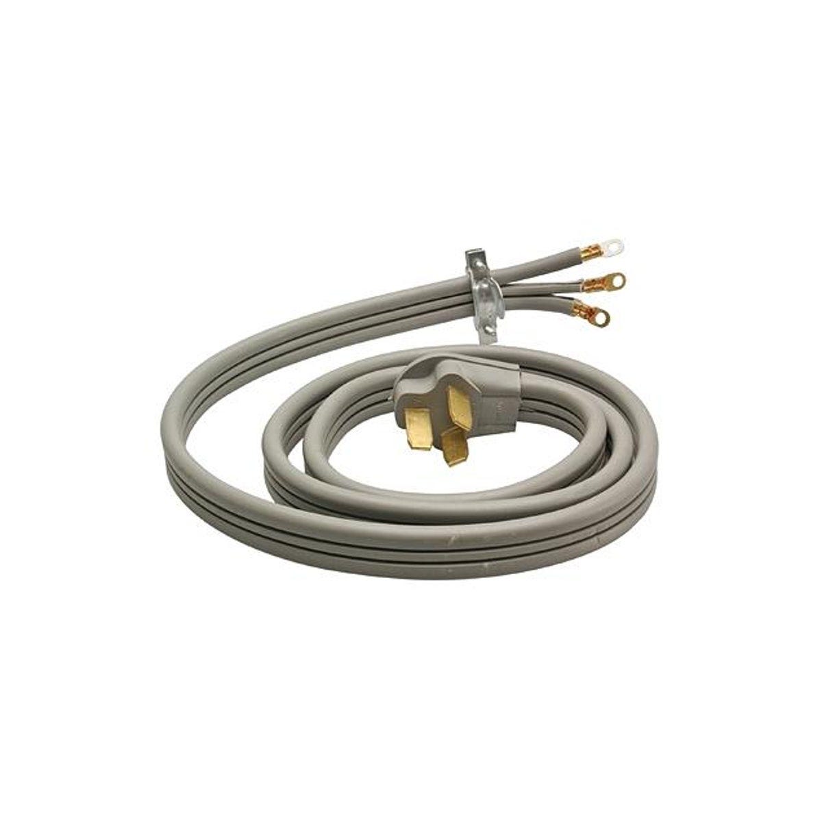 Master Electrician 4 Ft. 6/2 & 8/1 SRDT Gray Flat Range Cord Master Electrician 4 Ft. 6/2 & 8/1 SRDT Gray Flat Range Cord