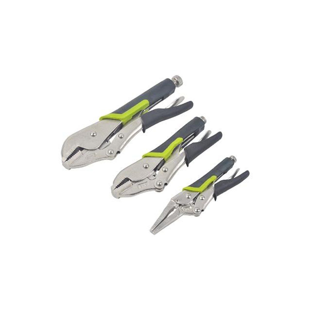 Master Mechanic Locking Pliers Set (3-Piece)