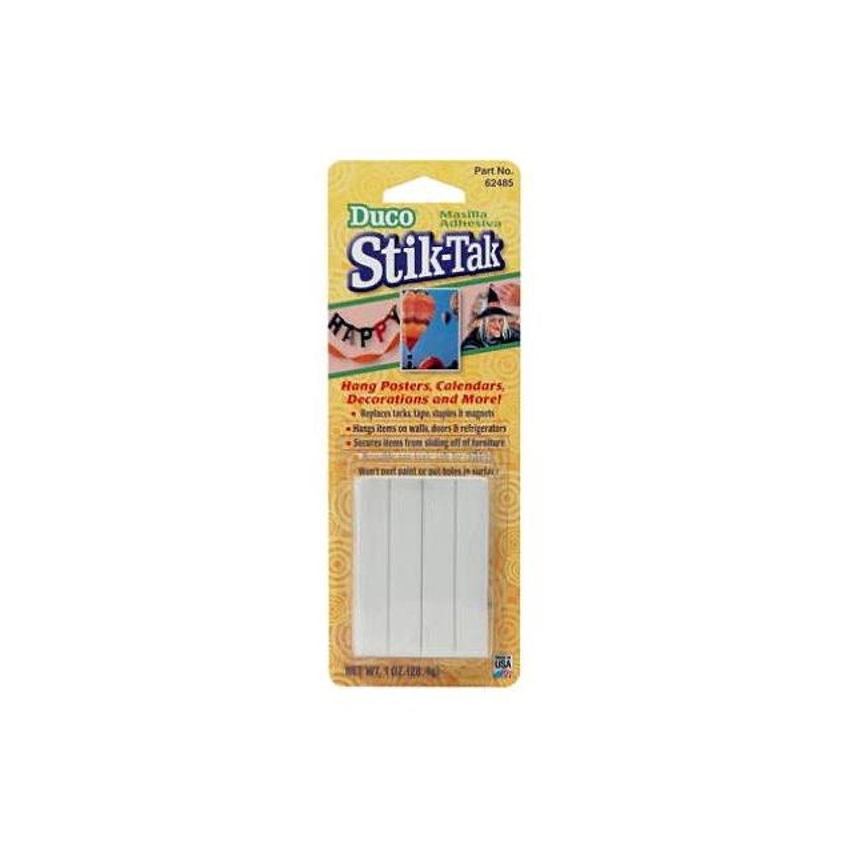 Duco 1 Oz. White Reusable Stik-Tak Adhesive