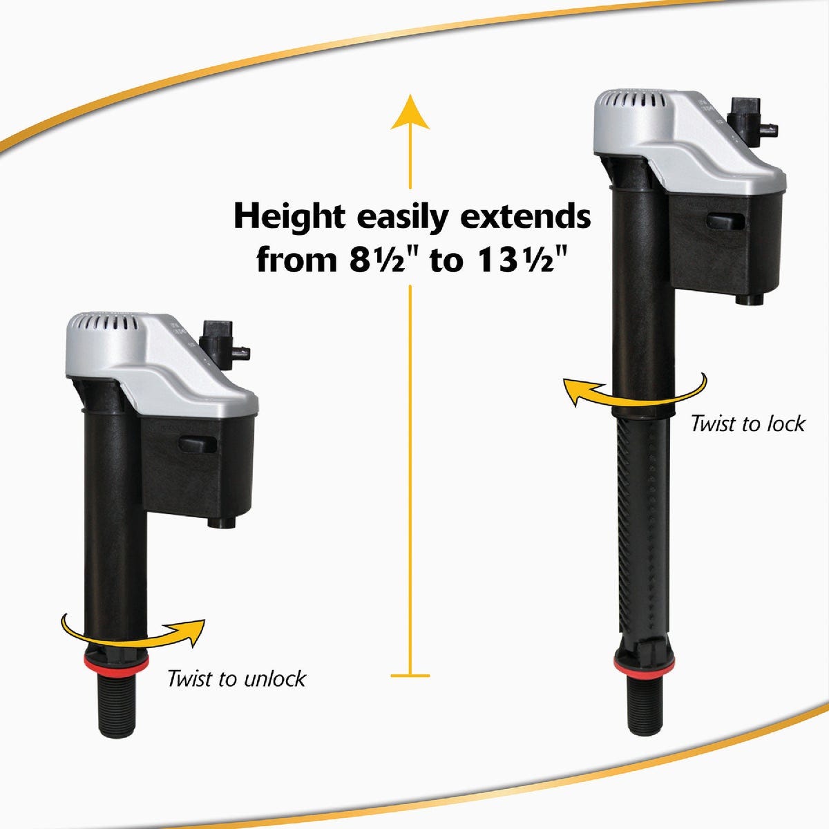Korky QuietFILL Platinum Fill Valve and 3 In. Flapper Kit - photo 6 Korky QuietFILL Platinum Fill Valve and 3 In. Flapper Kit - photo 6