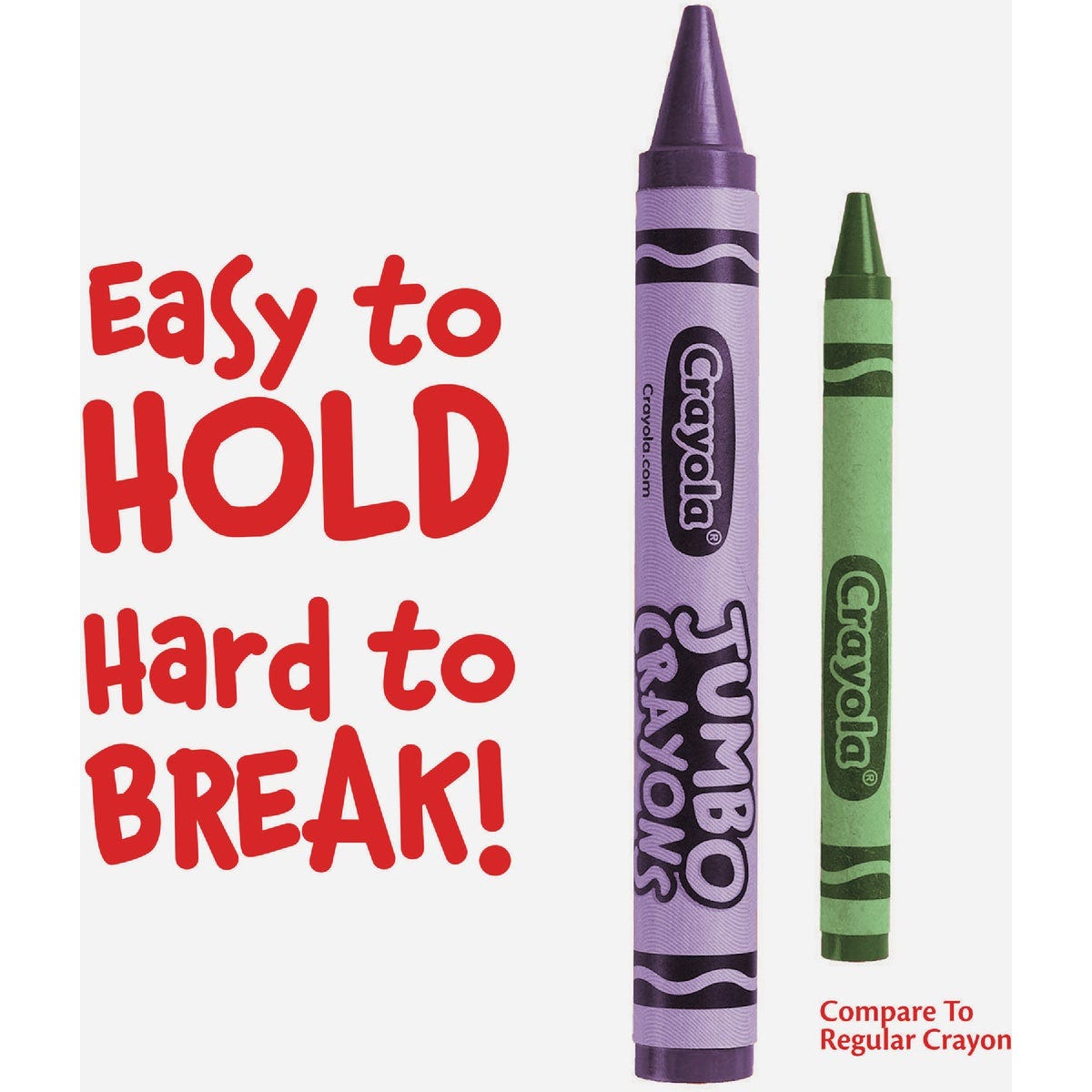 Crayola Jumbo Crayons (8-Pack) - photo 2