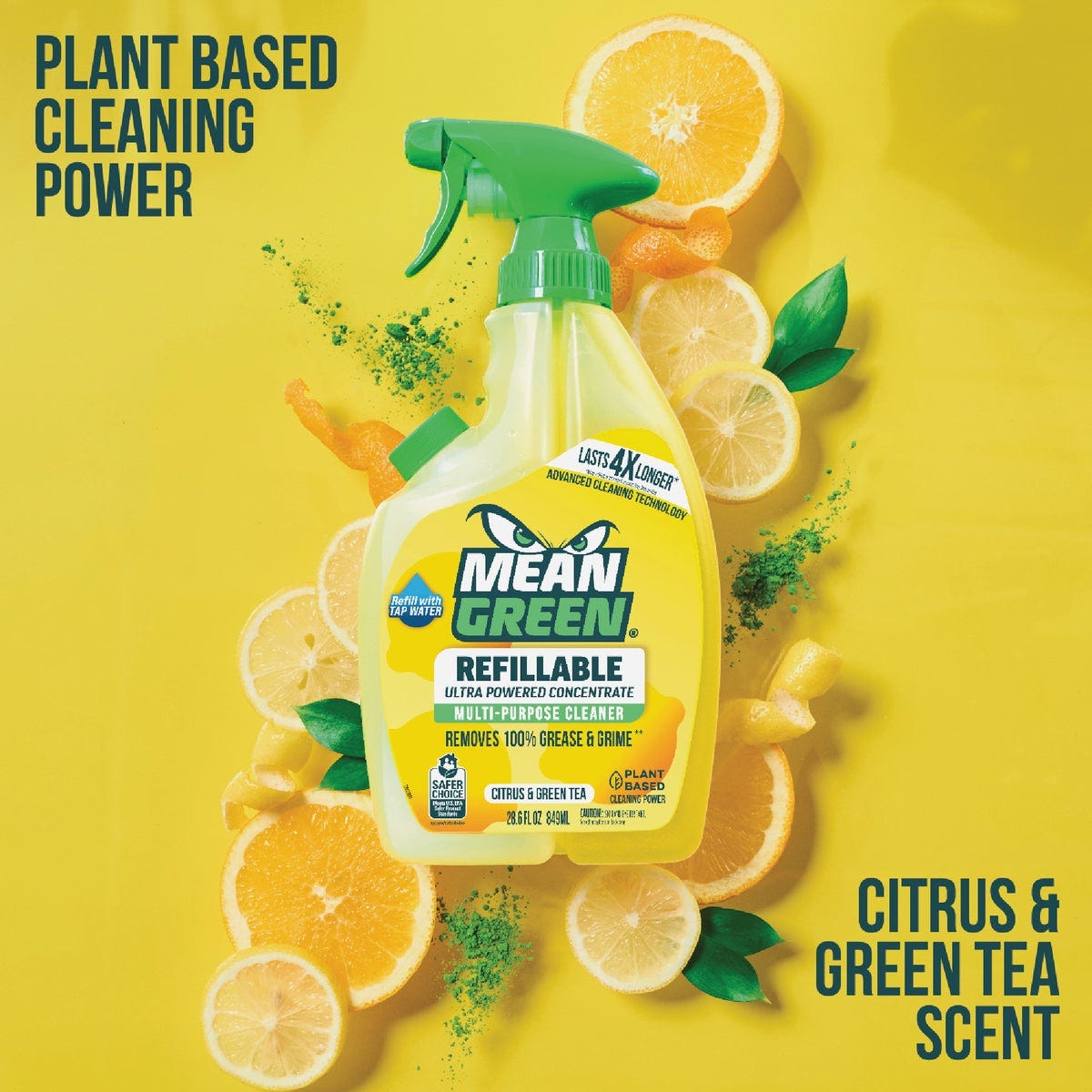 Mean Green 28 Oz. Citrus & Green Tea Refillable Multi-Purpose Cleaner - photo 5