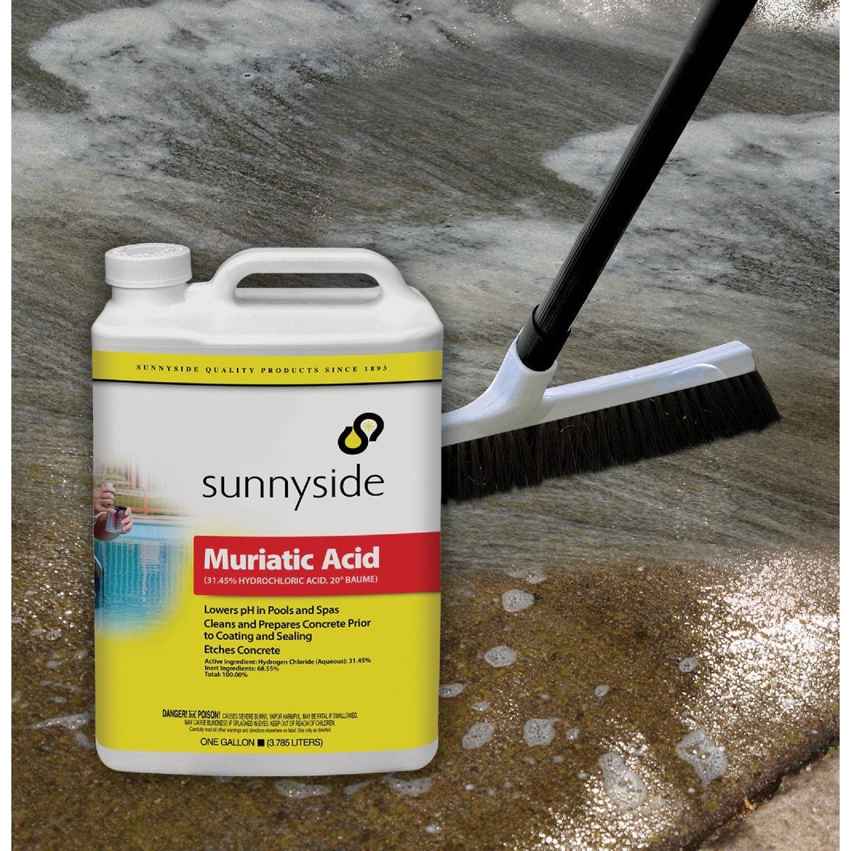 Sunnyside 1 Gal. Muriatic Acid - photo 3 Sunnyside 1 Gal. Muriatic Acid - photo 3