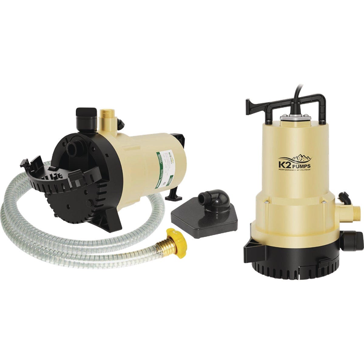 K2 1/4 HP 2-In-1 Submersible Utility & Transfer Pump K2 1/4 HP 2-In-1 Submersible Utility & Transfer Pump