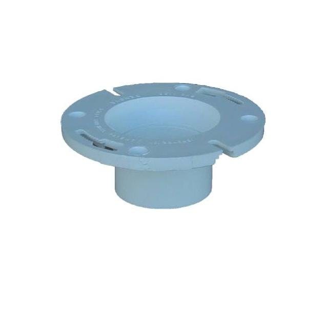 Charlotte Pipe 3 In. x 4 In.Schedule 30 DWV Closet Flange Charlotte Pipe 3 In. x 4 In.Schedule 30 DWV Closet Flange
