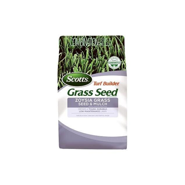 Scotts 5 Lb. Turf Builder Grass Seed Zoysia Grass Seed & Mulch Scotts 5 Lb. Turf Builder Grass Seed Zoysia Grass Seed & Mulch