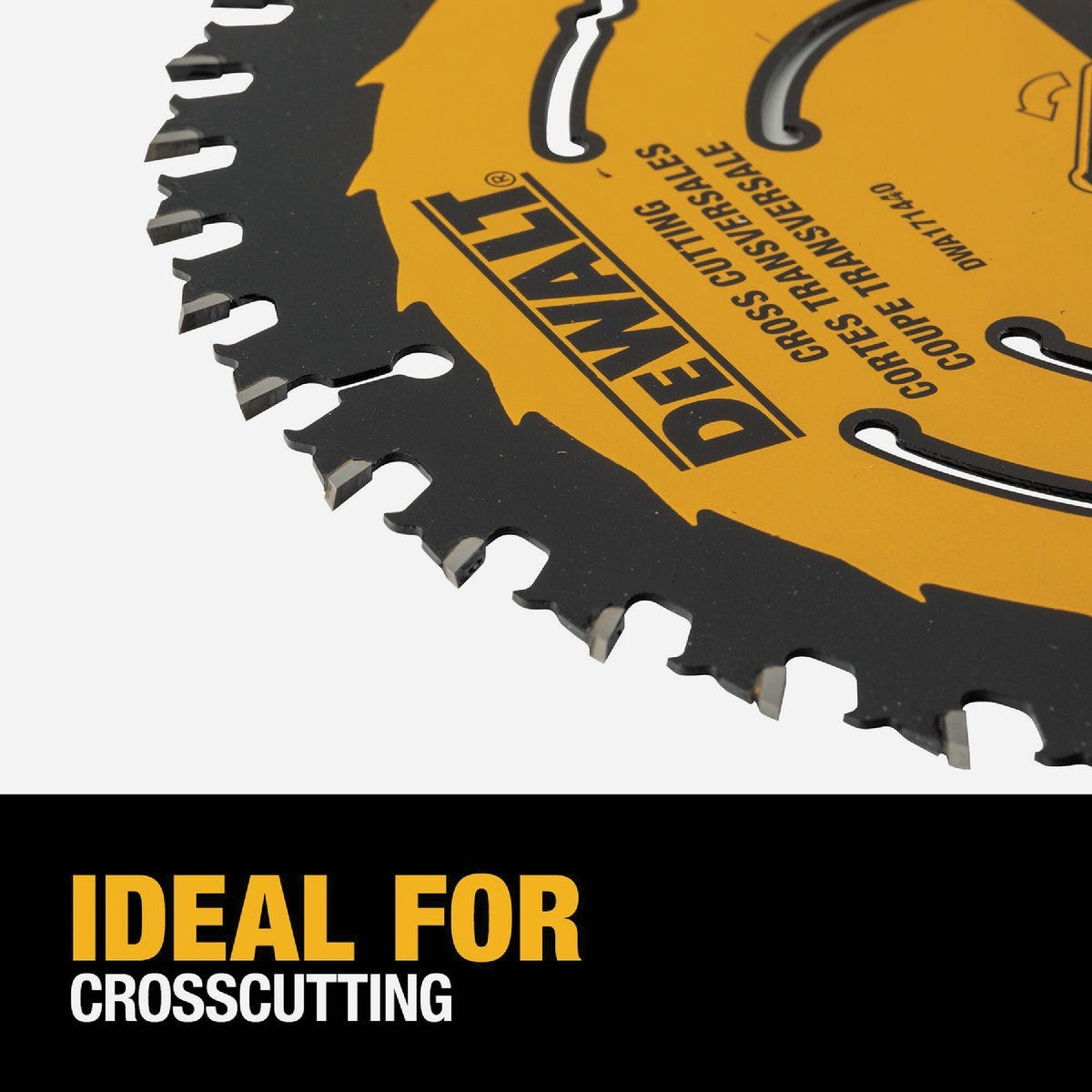 DEWALT 7-1/4 In. 40-Tooth Circular Saw Blade - photo 7 DEWALT 7-1/4 In. 40-Tooth Circular Saw Blade - photo 7