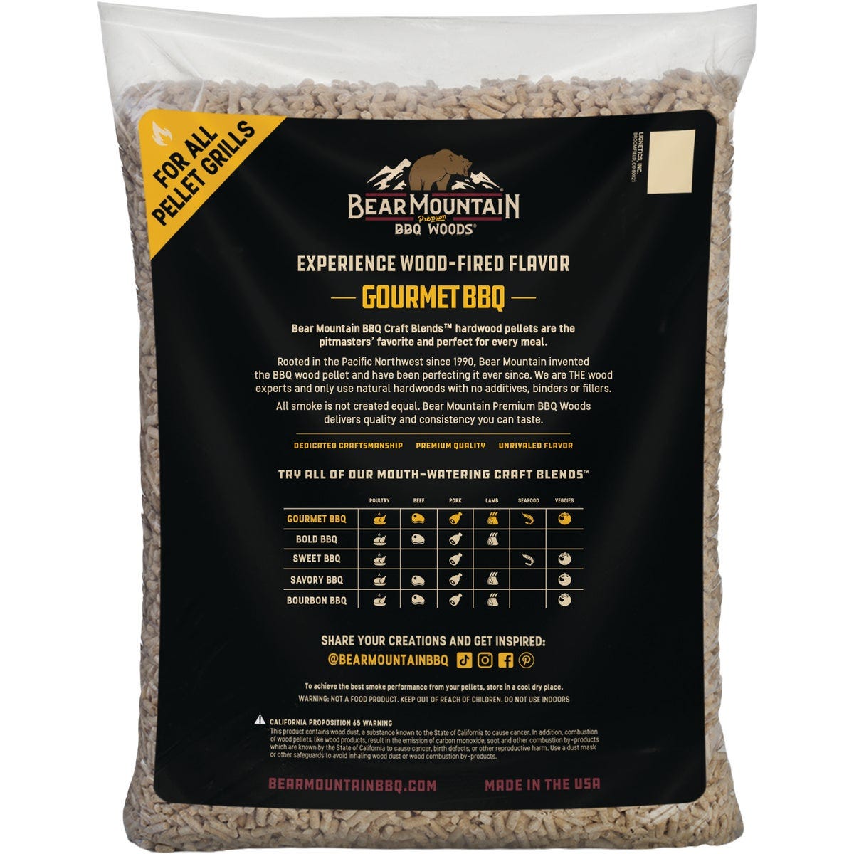 Bear Mountain BBQ Premium Woods 20 Lb. Gourmet Blend Wood Pellet - photo 2 Bear Mountain BBQ Premium Woods 20 Lb. Gourmet Blend Wood Pellet - photo 2