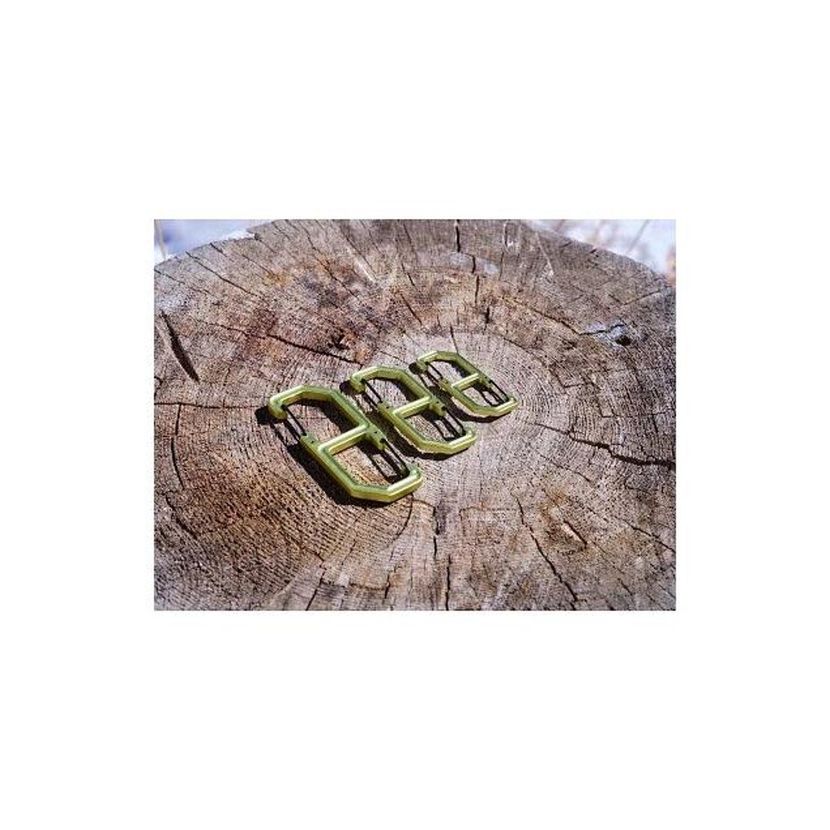 Hillman Apex Black/Green Aluminum Key Carabiner (3-Pack) - photo 2 Hillman Apex Black/Green Aluminum Key Carabiner (3-Pack) - photo 2