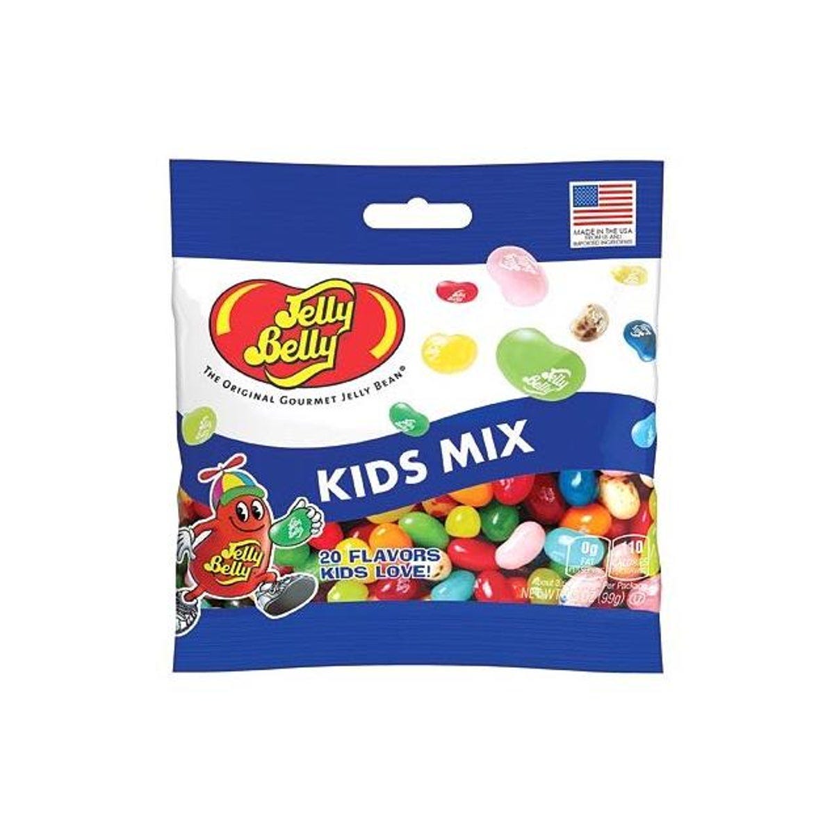 Jelly Belly 3.5 Oz. Kids Mix Gourmet Jelly Beans Grab & Go Bag