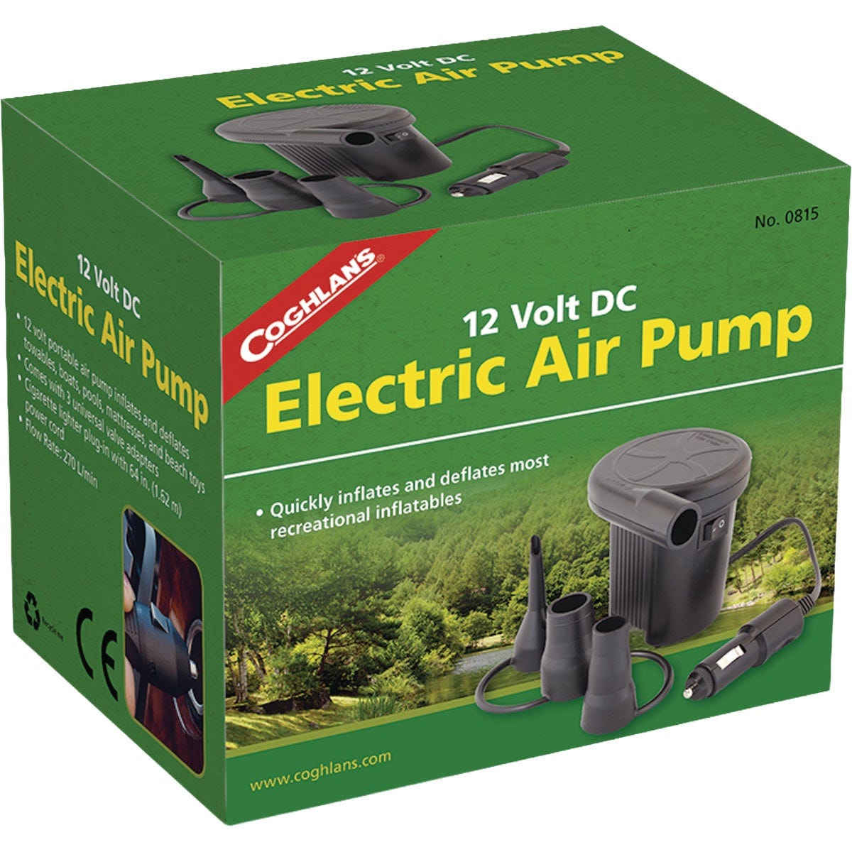 Coghlans 12V DC Electric Air Pump Coghlans 12V DC Electric Air Pump