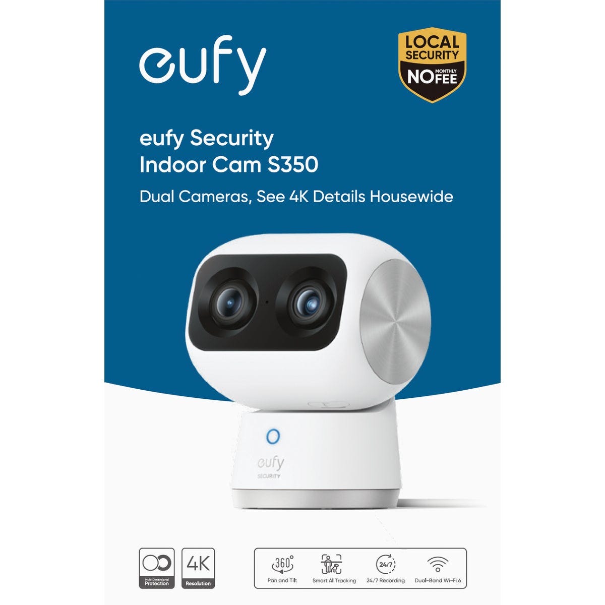 eufy IndoorCam S350 Indoor Security Camera - photo 2 eufy IndoorCam S350 Indoor Security Camera - photo 2