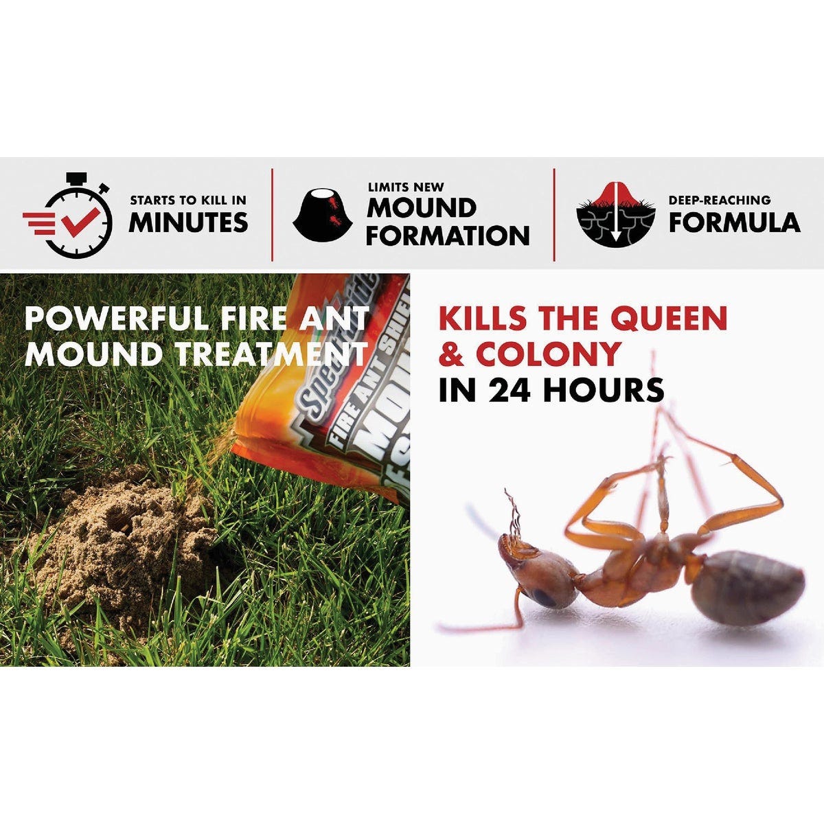Spectracide 3.5 Lb. Ready to Use Granules Fire Ant Shield Mound Destroyer - photo 3 Spectracide 3.5 Lb. Ready to Use Granules Fire Ant Shield Mound Destroyer - photo 3