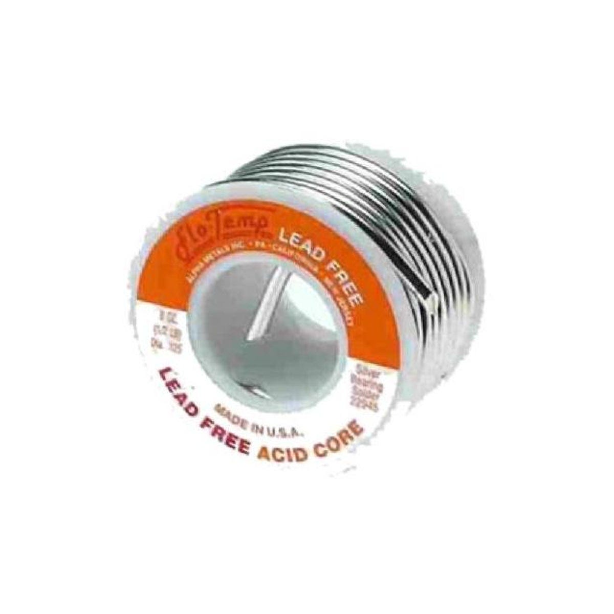 Alpha Metals 0.125 In. 8 Oz. Lead-Free Non-Electrical Solder