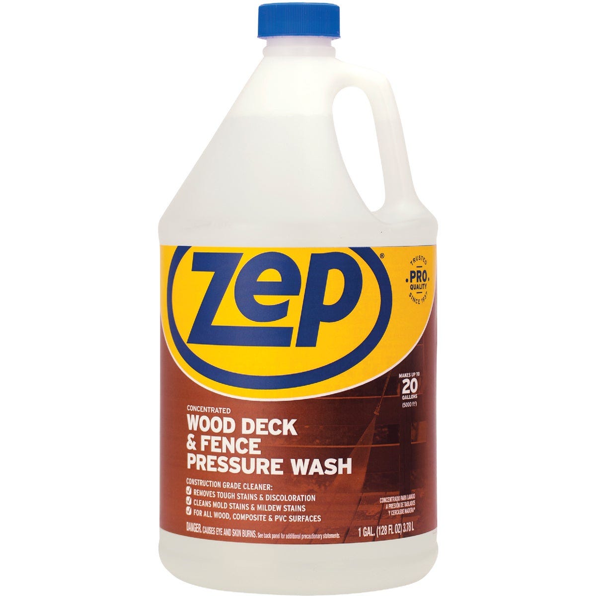 Zep 128 Oz. Deck & Fence Pressure Wash Cleaner - photo 2 Zep 128 Oz. Deck & Fence Pressure Wash Cleaner - photo 2