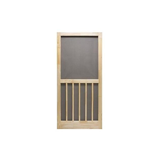 Precision Nantucket 32 x 80-1/2 In. Wood Screen Door Precision Nantucket 32 x 80-1/2 In. Wood Screen Door