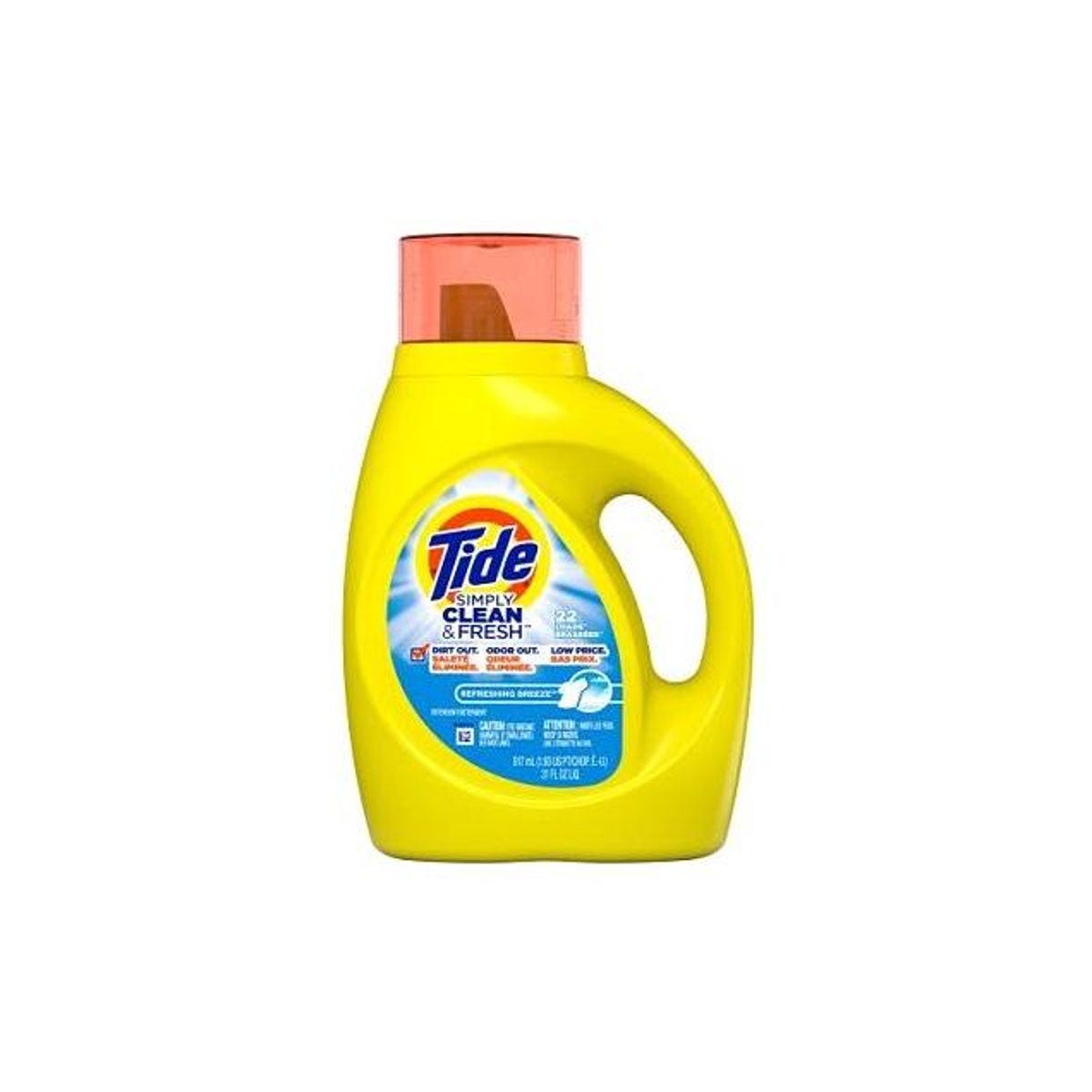 Tide 32 Oz. Simply Clean & Fresh Liquid Laundry Detergent Tide 32 Oz. Simply Clean & Fresh Liquid Laundry Detergent