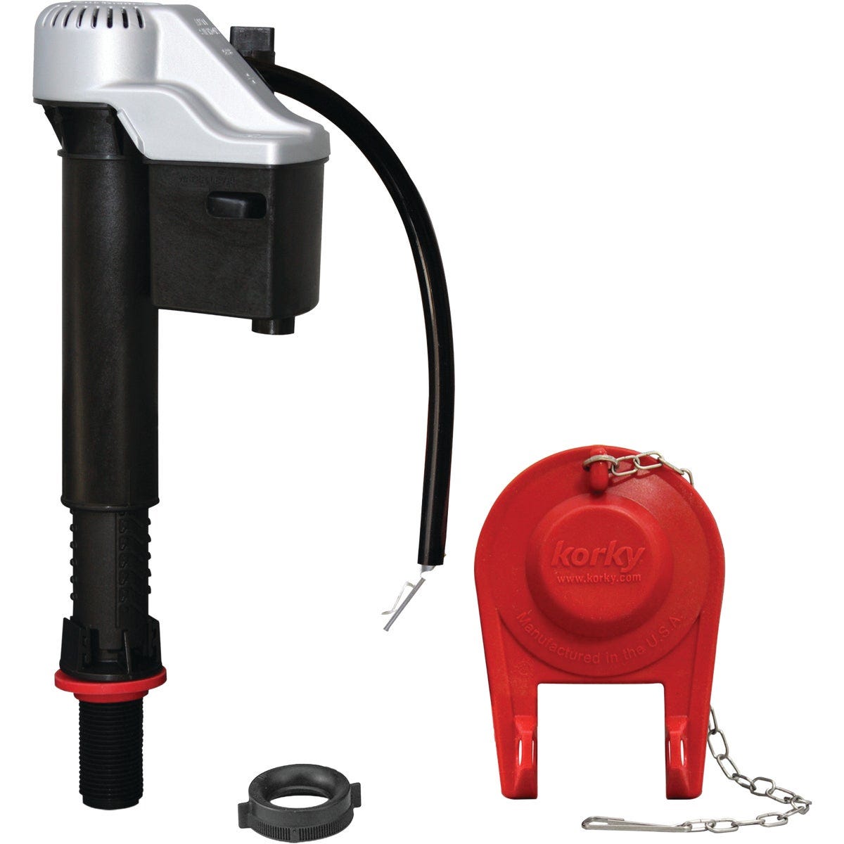 Korky QuietFILL Platinum Fill Valve & 2 In. Flapper Kit Korky QuietFILL Platinum Fill Valve & 2 In. Flapper Kit