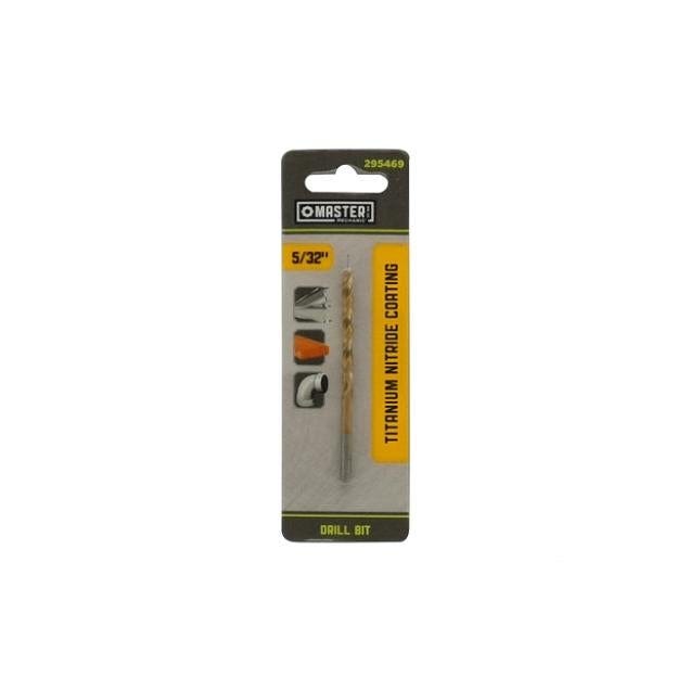 Master Mechanic 5/32 x 3-1/8 In. High-Speed Steel Titanium Nitride Coated Drill Bit