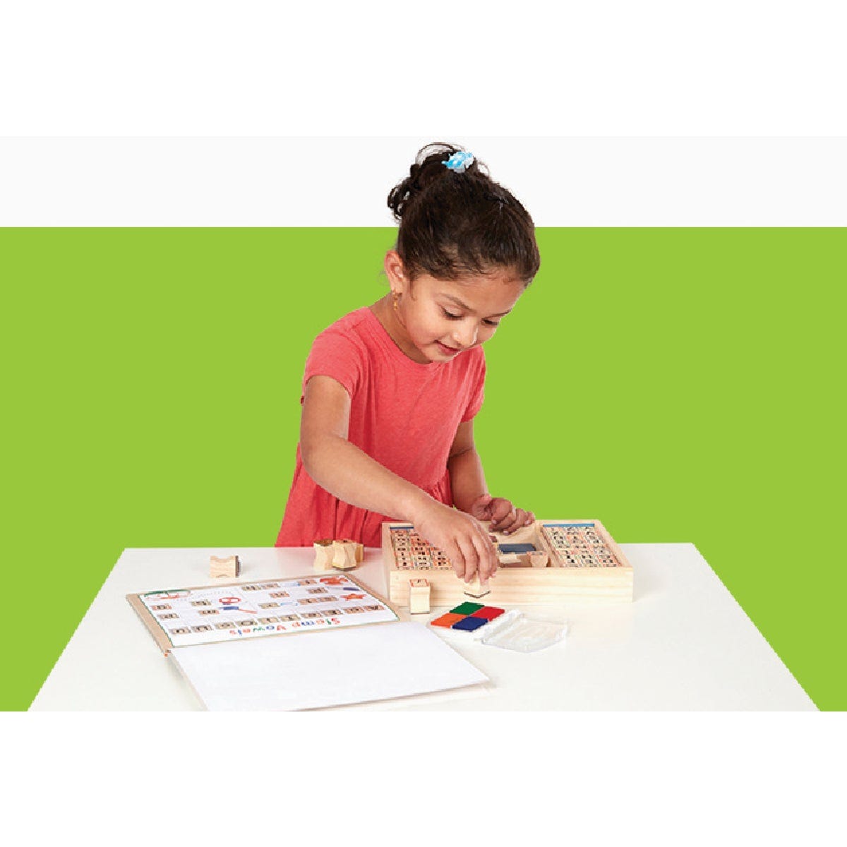 Melissa & Doug Wooden ABC Activity Stamp Set - photo 2
