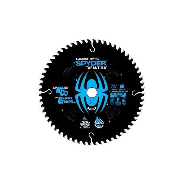 Spyder Tarantula 7-1/4 In. 60-Tooth Ultra Fine Finish Circular Saw Blade