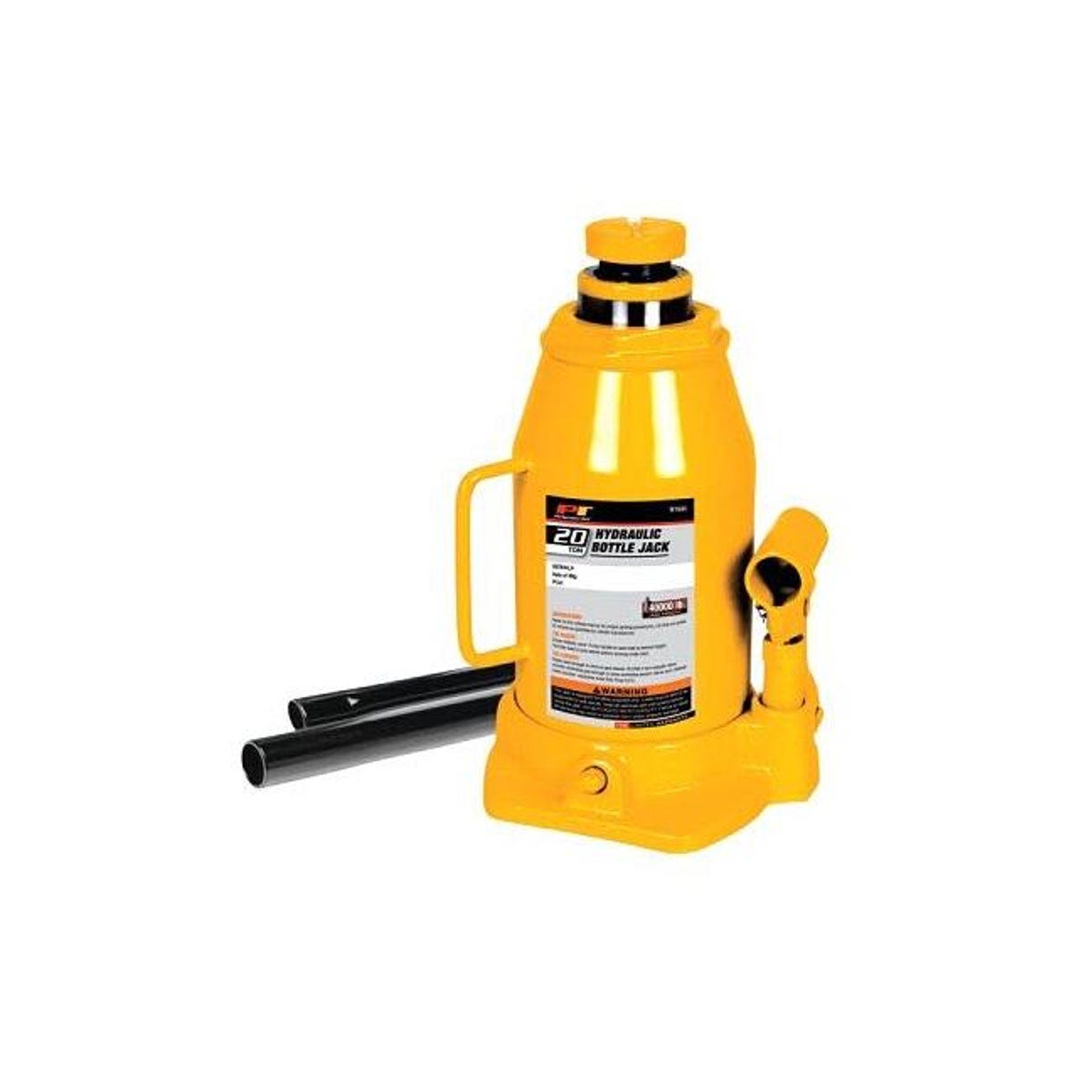 Performance Tool 20-Ton Hydraulic Bottle Jack