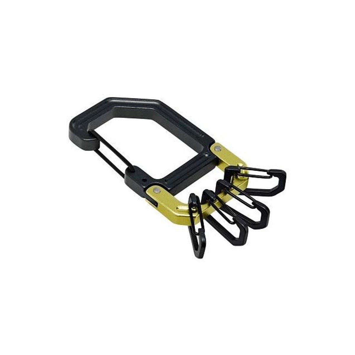 Hillman Black/Green Aluminum Apex Carabiner & Key Clips Hillman Black/Green Aluminum Apex Carabiner & Key Clips