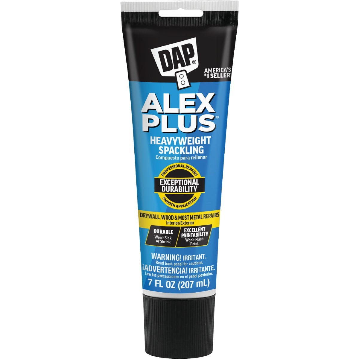 DAP ALEX PLUS 7 Oz. Professional Latex Spackling DAP ALEX PLUS 7 Oz. Professional Latex Spackling