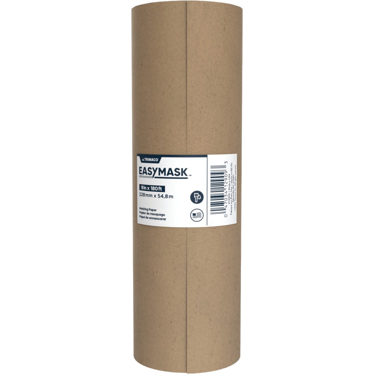 Trimaco Easy Mask 9 In. x 180 Ft. Brown General Purpose Masking Paper Trimaco Easy Mask 9 In. x 180 Ft. Brown General Purpose Masking Paper