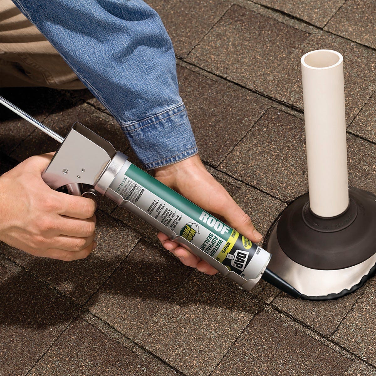 DAP 10.1 Oz. Waterproof Roof Sealant - photo 4