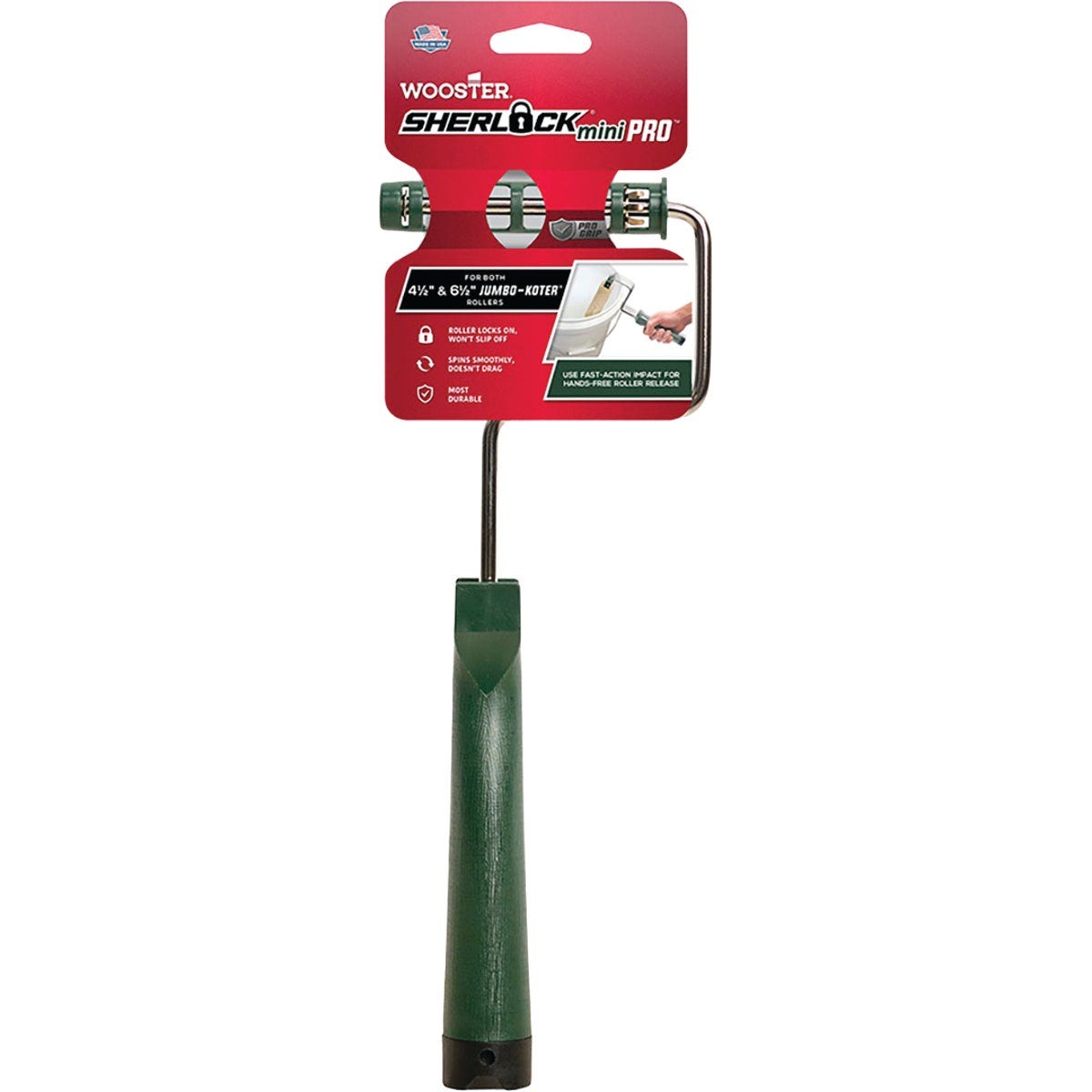 Wooster Jumbo-Koter 4-1/2 In. & 6-1/2 In. x 12 In. Easy Roll Threaded Roller Frame - photo 2 Wooster Jumbo-Koter 4-1/2 In. & 6-1/2 In. x 12 In. Easy Roll Threaded Roller Frame - photo 2