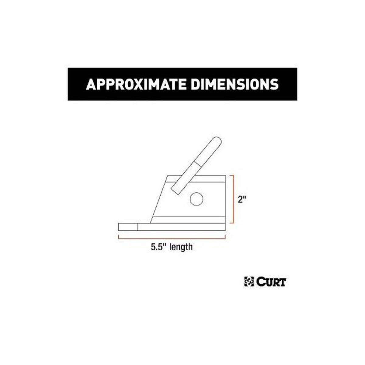 Curt Bolt-On ATV Tongue Adapter, 2 In. Receiver - photo 3 Curt Bolt-On ATV Tongue Adapter, 2 In. Receiver - photo 3