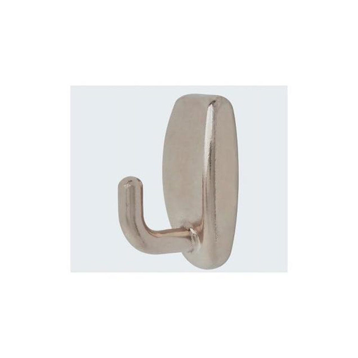 National Hardware 50 Lb. Load Brushed Nickel Snap Wall Hook