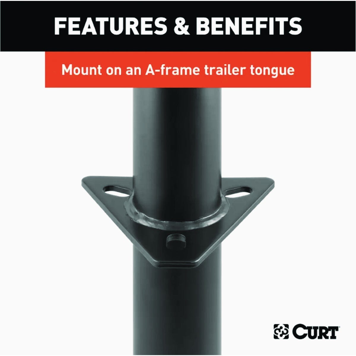 Curt 2000 Lb. A-Frame Jack With Side Handle, 14-1/2 In. Travel - photo 4 Curt 2000 Lb. A-Frame Jack With Side Handle, 14-1/2 In. Travel - photo 4