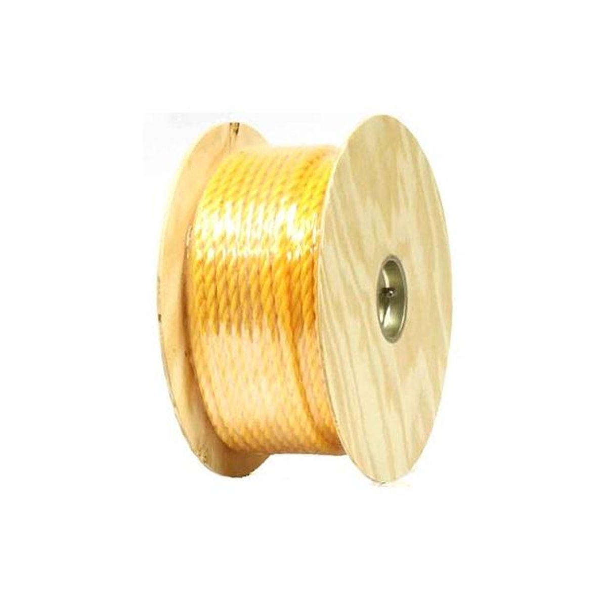 Richelieu 1/2 In. x 300 Ft. Yellow Twisted Polypropylene Rope