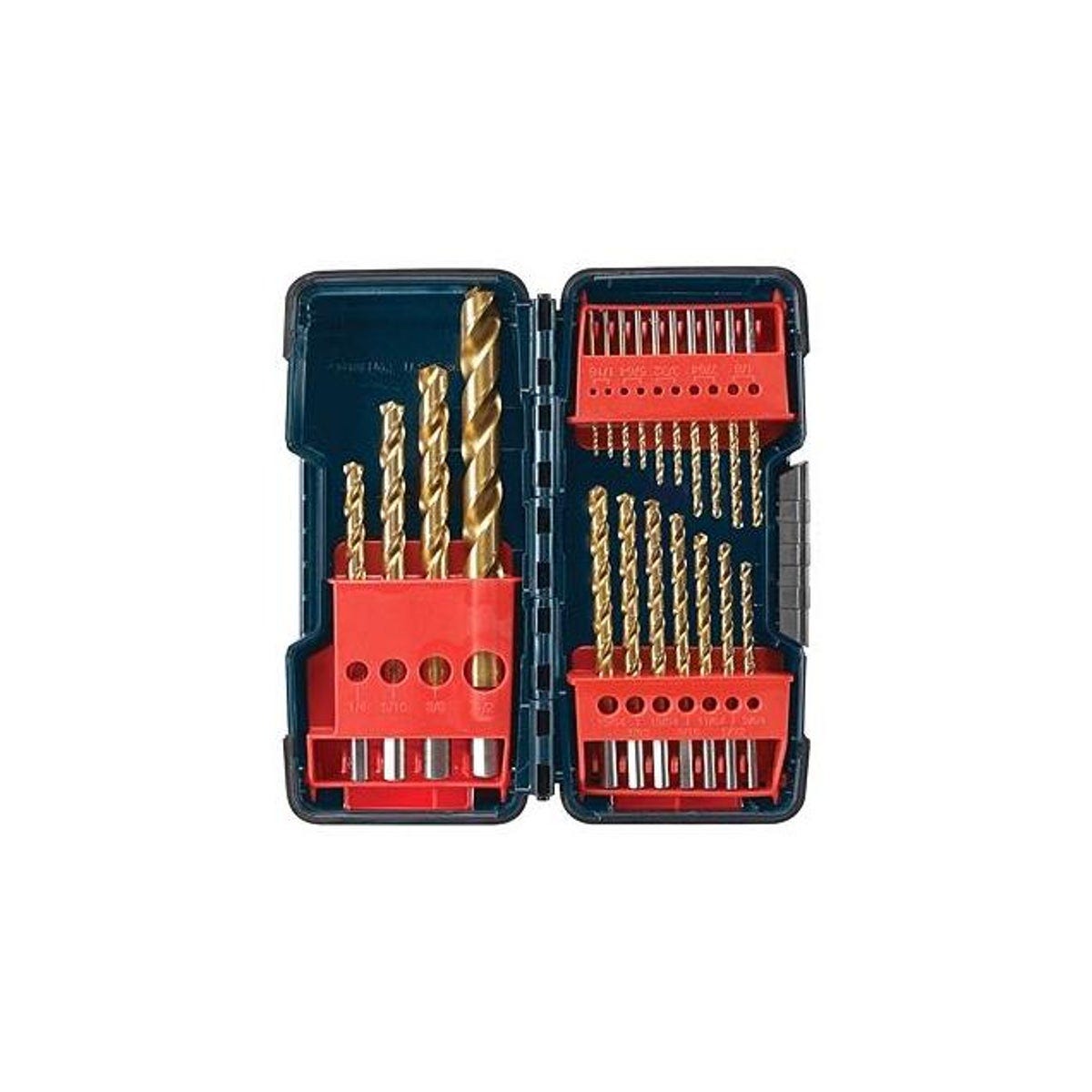 Bosch Titanium Metal Drill Bit Set (21-Piece)