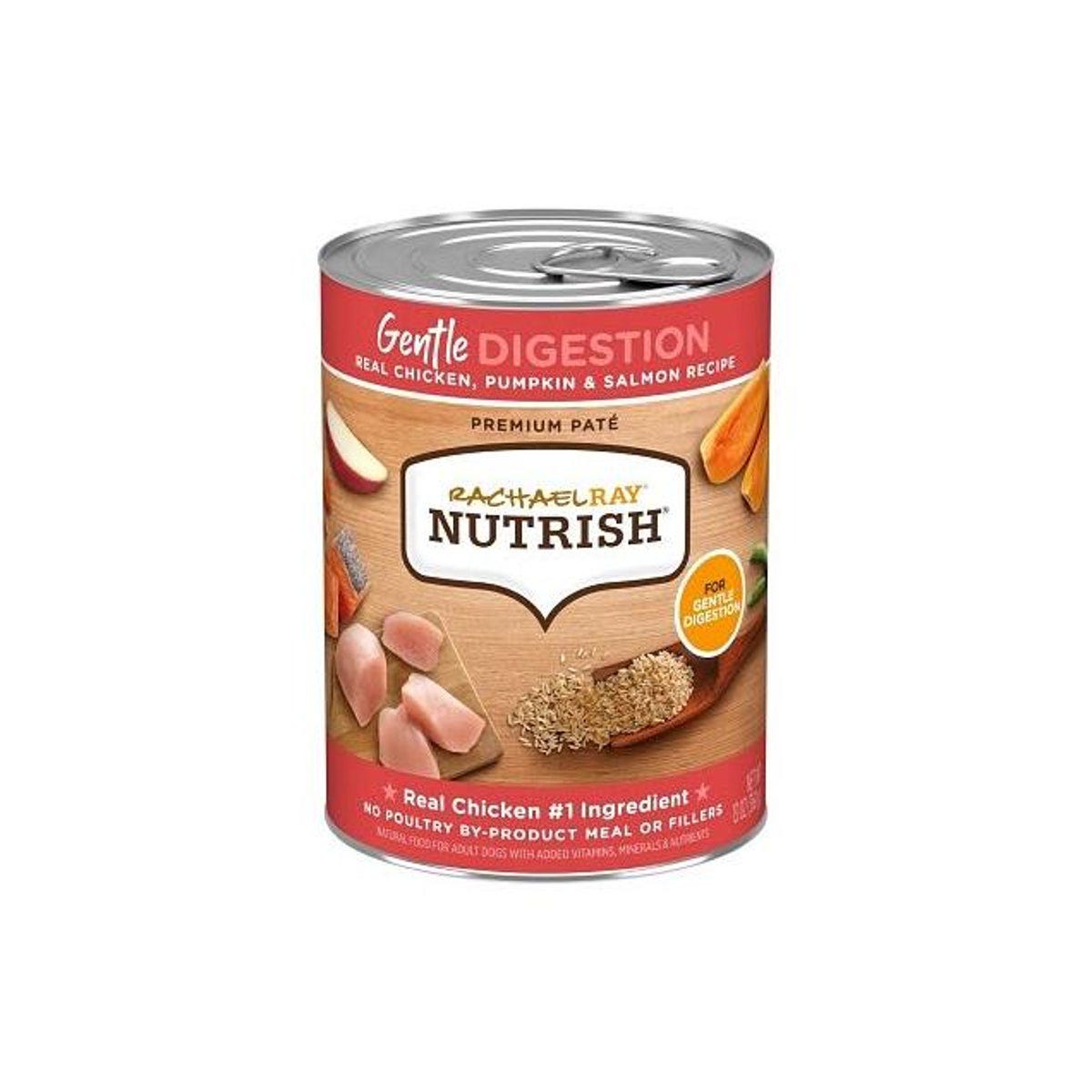 Rachael Ray Nutrish Gentle Digestion Real Chicken, Pumpkin & Salmon Wet Dog Food, 13 Oz. Can